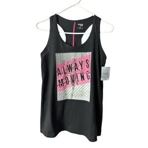 Danskin Women’s Active Athletic Racerback Sporty Workout Tank Sz M (8-10)